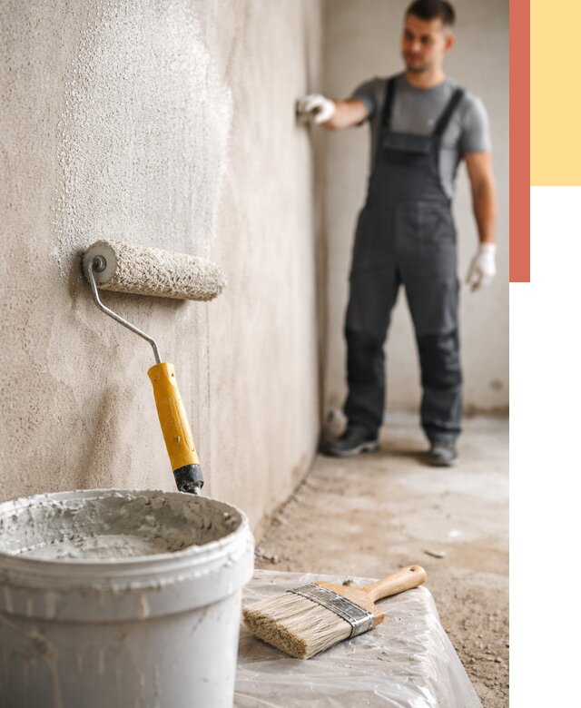 Нанесение бетоноконтакта на стены в Мценске от 4253 руб. быстро и недорого | ОТДЕЛОЧНИК-Мцн