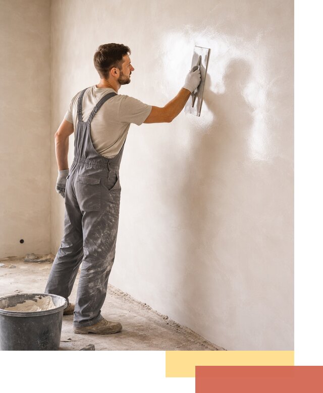 Глянцевание штукатурки стен в Мценске профессионально и быстро