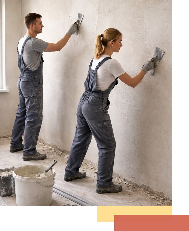 Штукатурка стен под обои в Мценске профессионально и быстро