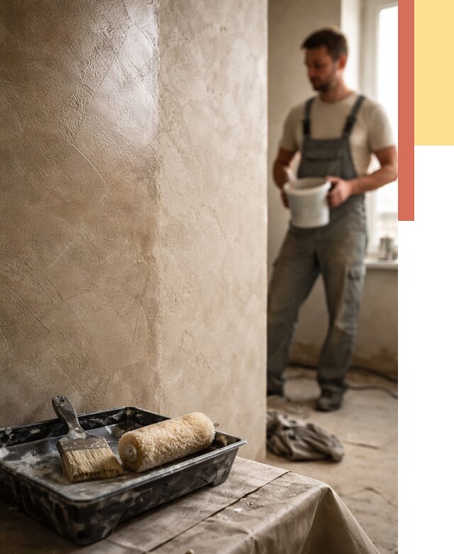 Нанесение воска на штукатурку в Мценске от 3544 руб. | Услуги ОТДЕЛОЧНИК-Мцн