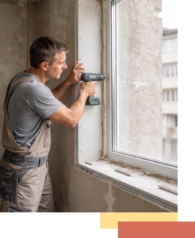 Монтаж гипсокартонных откосов в Мценске под ключ