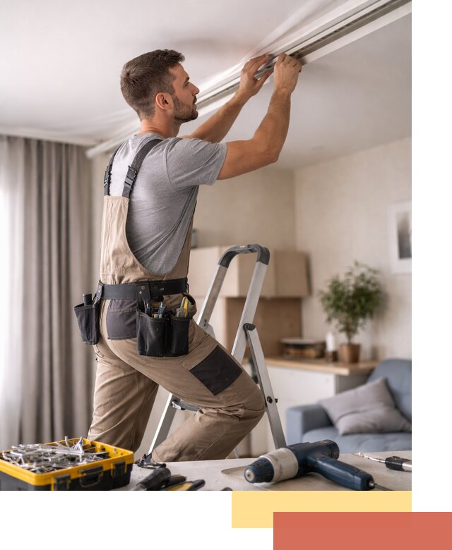 Ремонт натяжных потолков в Мценске — качественно и оперативно